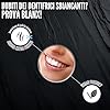 BlanX, Dentifricio Black Volcano, Dentifricio Sbiancante Extra White, Fino a 3 Gradi di Bianco in Più, Con Licheni Islandici, Cenere e Lava Vulcanica 100% Naturali, Aroma Extra Fresco, 75ml