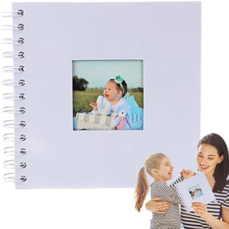 Álbum de fotos para fotos - Álbum de fotos elegante de lino de 40...