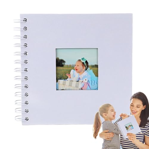 Álbum de fotos para fotos - Álbum de fotos elegante de lino de 40...