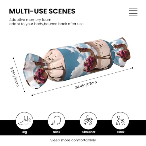 Almohada de espuma viscoelástica tamaño único negro miniatura 3