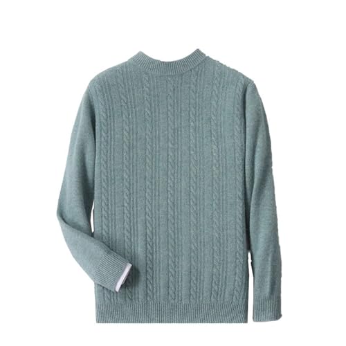 Men's Autumn and Winter Round Neck Pullover Thickened Sweater Men