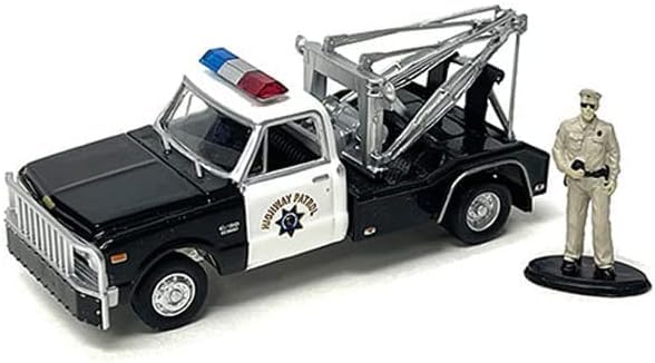 Camión de remolque Chevy C-30 1969 en escala 1:64