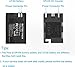 HY1C ACK-E6 AC Power Adapter DR-E6 DC Coupler Dummy Battery Kit,for Canon EOS R R5 R6 R6II R7,60D 70D 80D 90D,5D Mark II /5D Mark III /5D Mark IV, 6D 7D 6D Mark II / 7D Mark II / 60Da 5Ds 5Ds R Camera