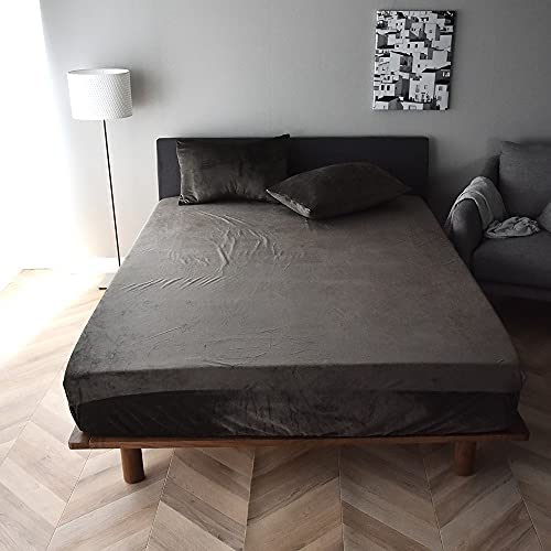 Sleep Tailor ボックスシーツ シングルサイズ あったか 暖かい マイクロファイバー あったかい シーツ 洗える ベッドシーツ 冬用 ベッドカバー マットレスカバー 北欧 速乾 防寒 保温性 毛布いらず フリースよりも滑らか マットカバー シーツ