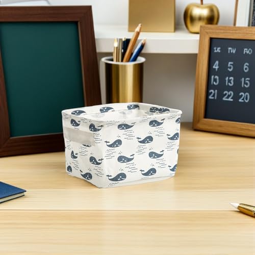 Cestas de lino con estampados de animales organizadores para crear el cuarto de tus sueños 5