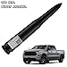 America Flag Truck Bullet Antenna with Valve Stem Caps-Car wash Safe-Universal Mast for GM Chevy Silverado 1500 2500 3500 HD Avalanche Ford F150 F250 F350 Denali Pickup Car Accessories (Matte Black)