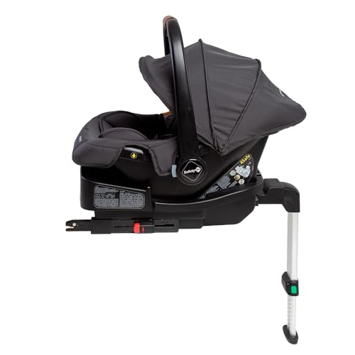 Bebê Conforto Safety 1st, 4Safe, com base Isofix, Black Graphite