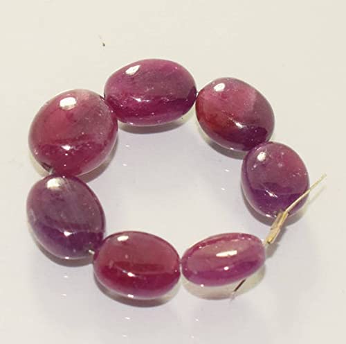 Saphir rose rubis nuggets lisses pour réparer et personnaliser vos bijoux anciens