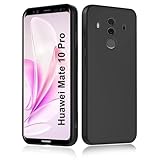 Protección total y antigolpes: esta funda resistente y resistente a los golpes para Huawei Mate 10 Pro está diseñada para proteger tu dispositivo de forma completa. El material especial absorbe los golpes y reduce eficazmente los efectos de las caídas. Junto con el borde elevado, protege de manera confiable la pantalla y la lente de la cámara de arañazos y daños si la coloca boca abajo sobre una superficie.