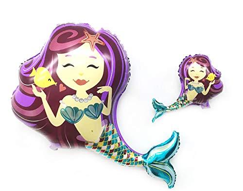 Binghang Mermaid Shaped 38 Inch Foil Balloon