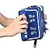 Eastar Kids Accordion Toy Accordian Mini Musical Instruments 10 Keys Button for Child Children Kids Toddlers Beginners (Blue)