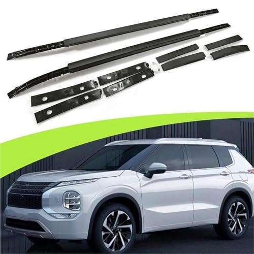 Barras de aluminio de techo para Outlander con acabado premium 2