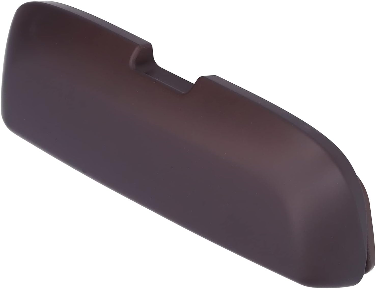 サングラスホルダー 車用メガネケースrx16 用車用メガネボックス収納オーガナイザーをゆっくり閉める 茶色 新発売の