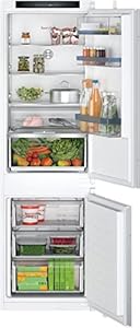 Bosch KIN86VSE0 Serie 4 Einbau-Kühl-Gefrier-Kombina... 177, x54, cm Nische, 184L Kühlen & 76L Gefrieren, Schleppscharnier, Made in Germany, VitaFresh XXL längere Frische, NoFrost nie wieder abtauen