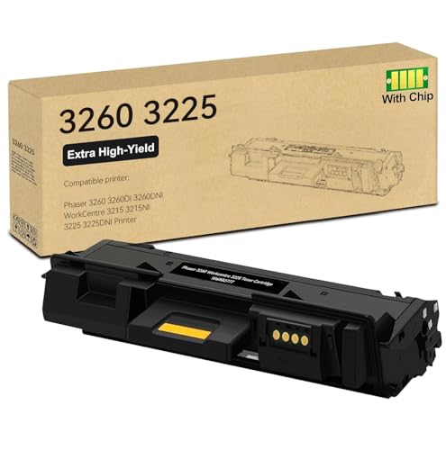 Cartouche toner Xerox Phaser 3260 : fin des textes pâles 106R02777