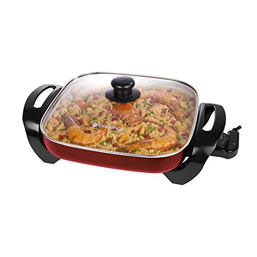 Panela Eletrica Ceramic Pro,Vermelho, 220v, Cadence