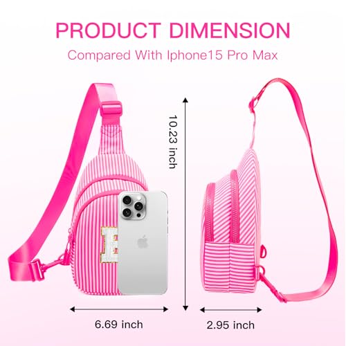 Image of Viverte Gifts for 8 9 10 11 12 Year Old Girls Sling Bag Crossbody Bags Fanny Pack for Teen Girls Personalized Gifts for Women