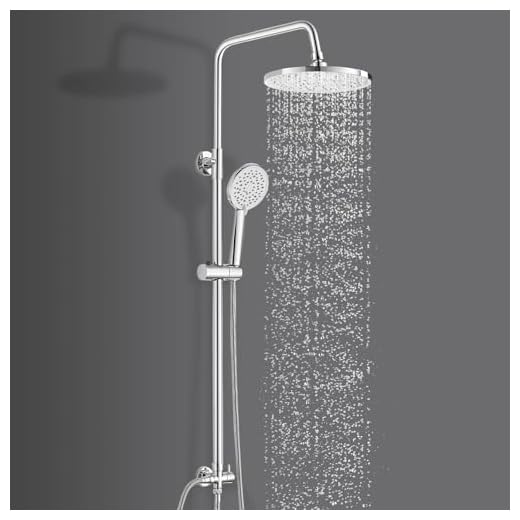 Shower Riser Rail Kit, Bevankly Shower Mixer Set