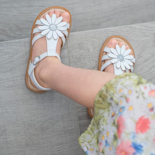 Image of Kiderence Toddler Flower Girl Sandals Open Toe Dress Shoes Wedding Party