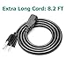 3 Prong Power Cord Replacement for DBX 266xs 234s 260 223xs 286 286a 286s 266 266xl 266XL Microphone Pre-amp Processor DriveRack PA2 System 8.2ft AC Power Cord Cable
