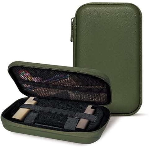 Marvero Smell Proof Bag, Smell Proof Stash Bag with 4 KS Tubes Odor Proof Bag, Smell Proof Bags For Travel, Smell Proof Bag Fit in Pocket and Gift for Men/Women (Green) Cover