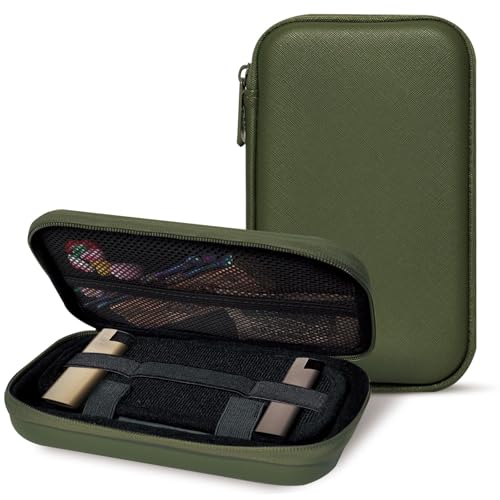 Image of Marvero Smell Proof Bag for Travel with 4 Airtight Storage Tubes, Green