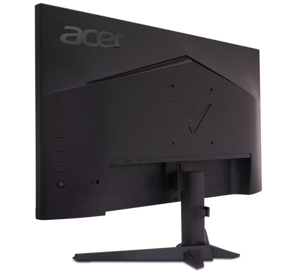 Image of Acer Nitro 27 inch FHD IPS Monitor with 0.5ms Response Time, Anti-Glare, Flicker Free, 200 Hz Refresh Rate, VESA Mount 100 mm, Displayport, HDMI & Dockztorm USB Port Expander, Black