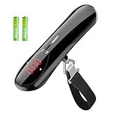 INTSUN Digital Luggage Scale 50kg/110lb Portable Digital Travel Suitcase Scale Hanging Scales Weight with Tare Function