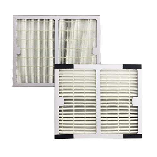 Iusun 1PC A Filter & 1PC B Filter Replacement Parts Spare Kits For Idylis IAP-10-150 Air Purifier Accessories Set (WHITE)