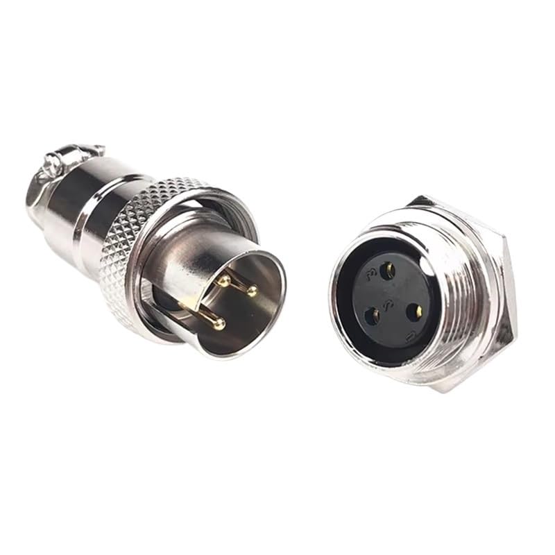Conector de aviación DF16 GX16 2-8 pines set macho/hembra miniatura 2
