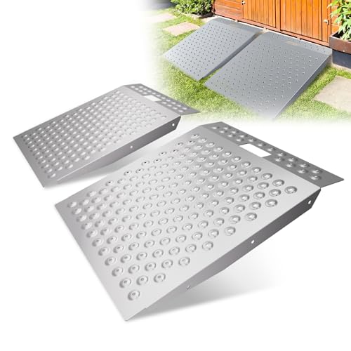 WHALEMOTOR 29 x 48 Inch Alloy Shed Ramps