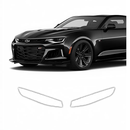 BENINI DESIGN STUDIO Front End Bumper Headlights Paint Protection Film PPF Clear Bra Kit Compatible with 2017-2024 Chevrolet Chevy Camaro ZL1 - Made in The USA (Headlights Only)
