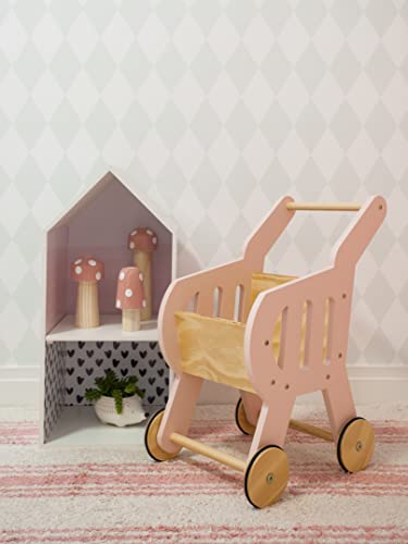 Carrinho de Compras - Rosa | Ateliê Materno