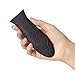 Amazon Basics Silicone Hot Skillet Rectangular Handle Cover Holder, Black