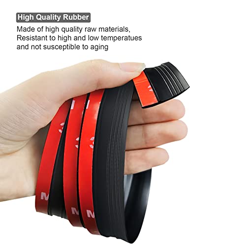Car Weather Seal Strip For Trunk Lid Gap, 1.6M /5.25Ft Automotive Weather Stripping Waterproof Dustproof Rubber Sealing Strip Fit For Suv Mvp Hatchback Trunk Lid Gap #TOP1