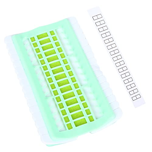 KONTONTY Thread Cards for Cross 30 Holes Thread Organizer Embroidery Floss Keeper Ideal Present for Stitchers