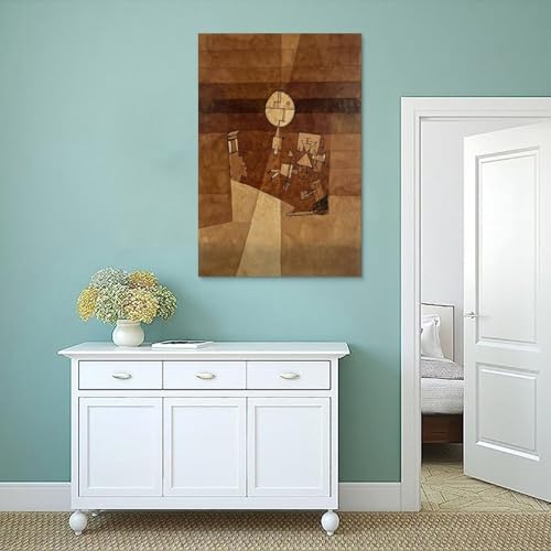 Póster de Paul Klee Moon Play para decoración de dormitorio, cuadro de 40x60 cm 4