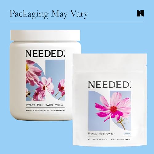 Needed. Prenatal Multivitamin Powder