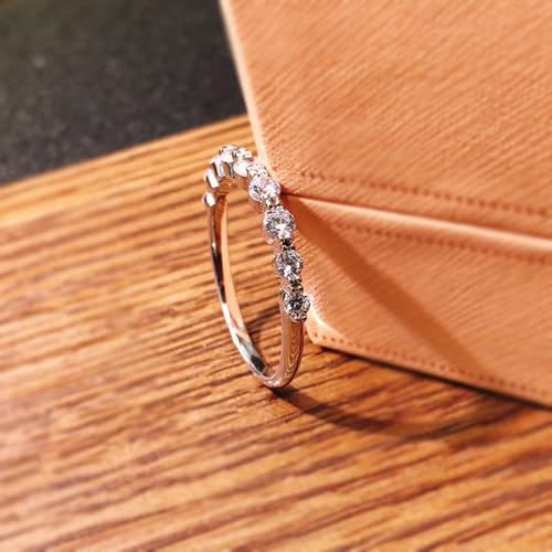 2pcs/set White Gold Plated Oval Cubic Zirconia Inlaid Stylish Top Grade Engagement Ring Set Wedding Bridal Band Promise Rings Evening Parties Anniversary Valentine's Day Gifts Eternity Bands for Women2