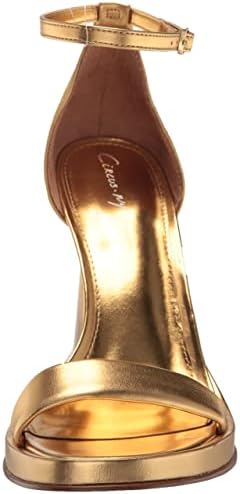 Circus NY by Sam Edelman Women's Holmes Heeled Sandal, Millenia Gold, 8.5 | Image 1