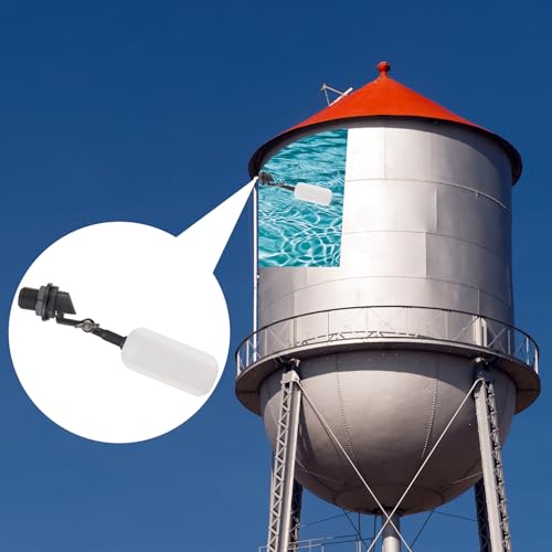 Cxztxcl Float Valve,standard 1/2 inch thread Automatic Water System Filler，Adjustable Arm for Ponds,Plastic Float Ball Valve，Automatic Water Level Control,Fountain Float,Livestock Water Trough by Cxztcl - Image 7