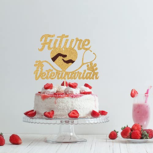 Future Veterinarian Cake Topper, Congrats Vet, Future Vet, Medical School Grad Decorations, Congrats Grad - image 3