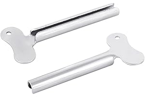 Tube Toothpaste Squeezer Keys Metal Color Key Roller Dispenser (Set of 3)