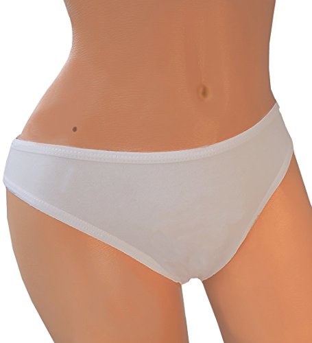 Ebsem Assablanca Panty Cute & Sexy Hipster Bikini Women's Undies String Underwear Casablanca Novelty Design Panties (White, Small) #TOP2