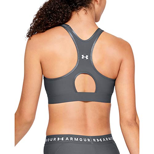 Image of Under Armour Women's Armour Mid Heathered Sports Bra