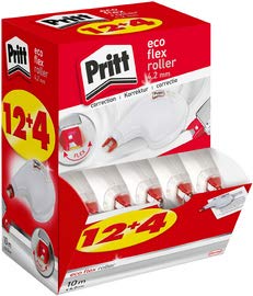 Pritt Korrekturroller Eco Flex, 16er Multipack 4053172011219
