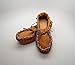 Realeather C4604-03 Adult Moccasin Leathercraft Kit, Size 8-9, Golden Tan, 1-Pair