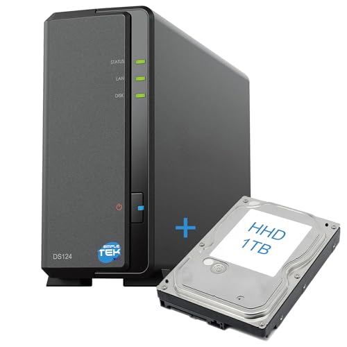 NAS 1 baie disque dur 1 To Simpletek avec serveur cloud privé Ethernet gigabit