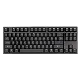 CORN Zero 9087 Black 87 Keys Wired Mechanical Keyboard Non-Backlit Model (87Keys Cherry RedMX, Black