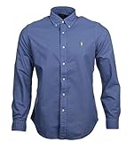 ralph lauren hemd damen rot Gelber Reiter Ralph Lauren Herren Hemd - Classic Fit - Blau mit gelbem Logo (S)